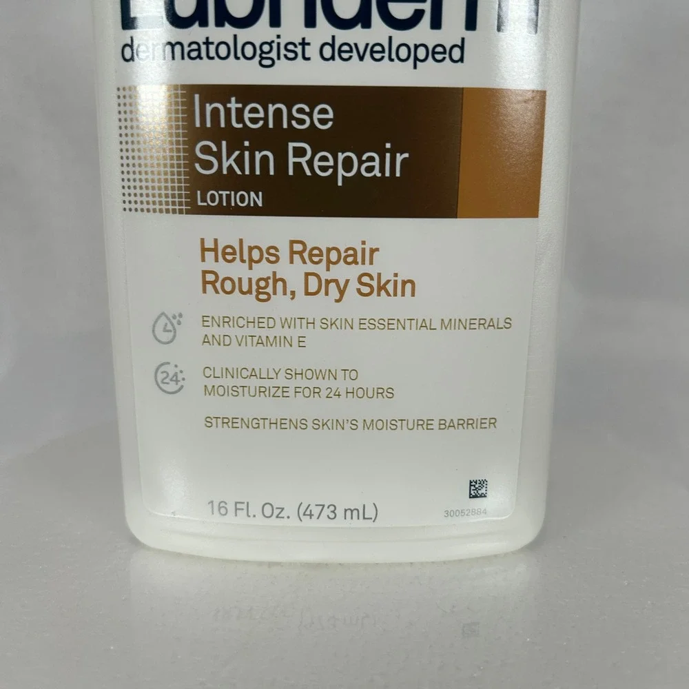 Lubriderm Intense Skin Repair Lotion for Rough Dry Skin 16 Fl Oz 473mL